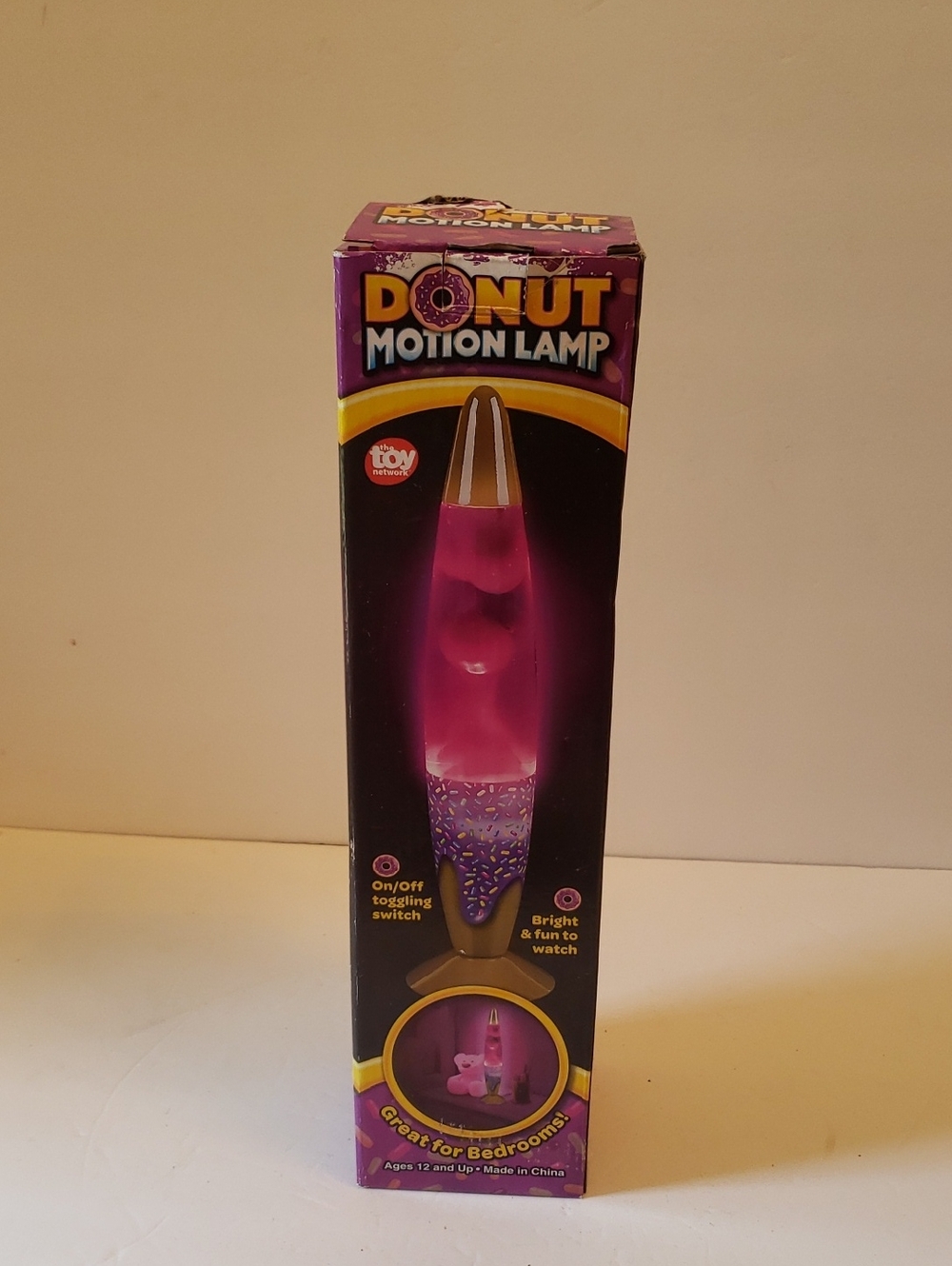 Donut Motion Lava Lamp Vintage